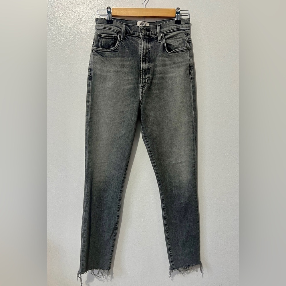 AGOLDE Charcoal Pinch Waist Skinny Jean - Size 27 - Picture 3 of 10